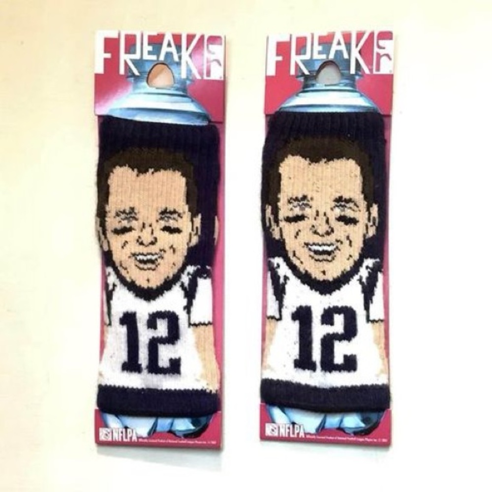 Tom Brady Freaker USA - NFL Can/Bottle Koozie &  More Sports Figures